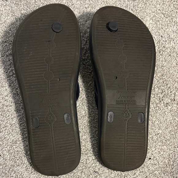 Rider Boys Black Flip Flops - Picture 2 of 3